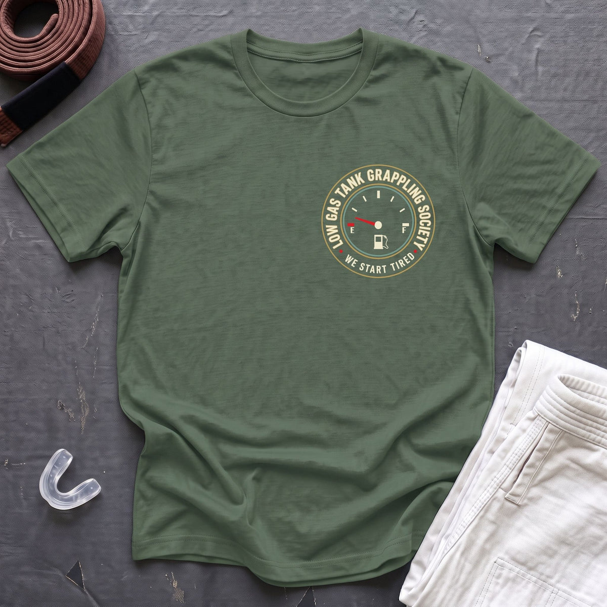 Low Gas Tank Grappling T-Shirt