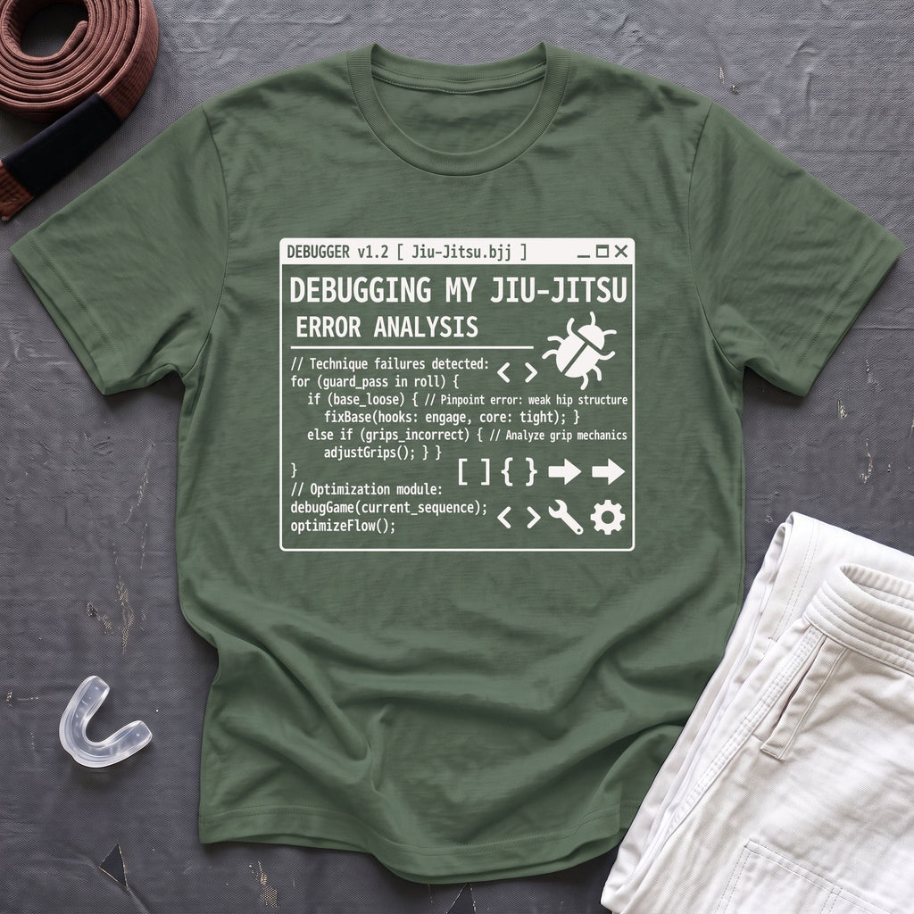 Debugging BJJ T-Shirt