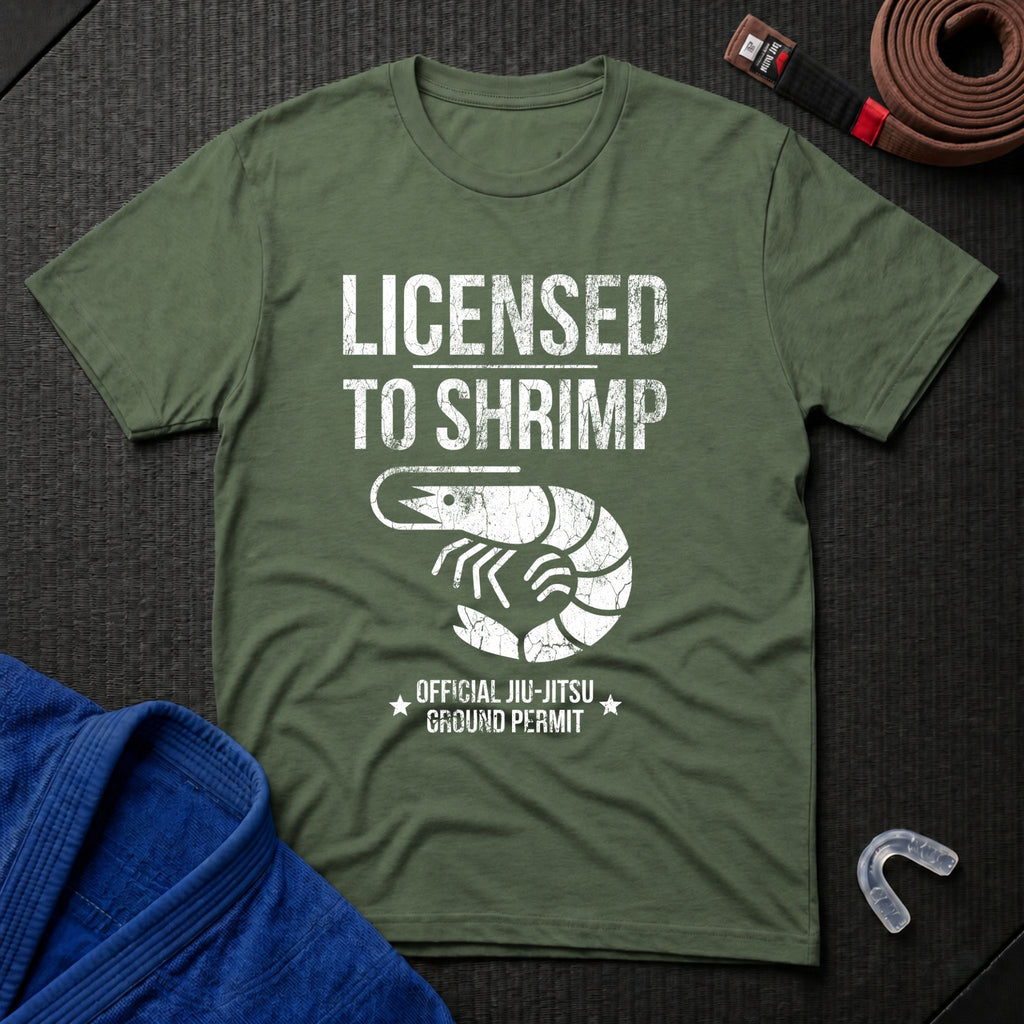 Licensed To Shrimp T-Shirt