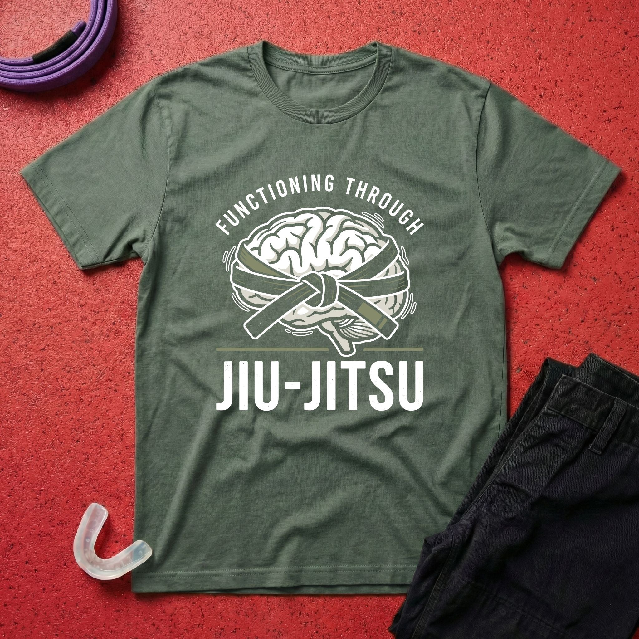 Functioning Through Jiu-Jitsu T-Shirt