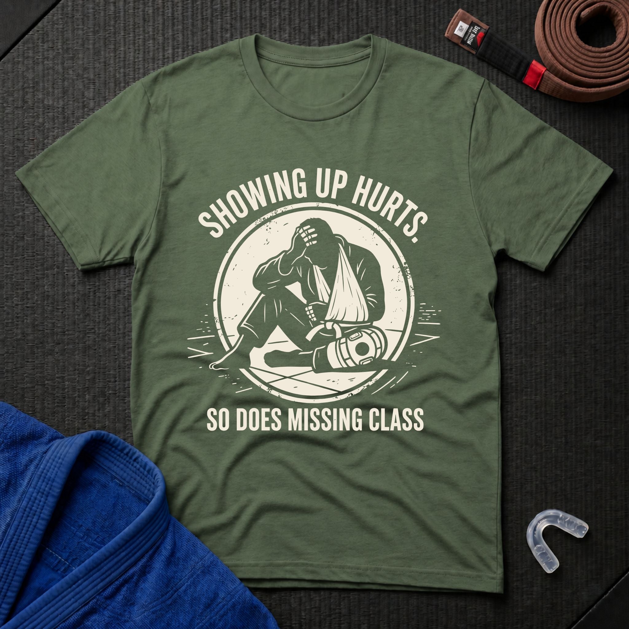 Showing Up Hurts T-Shirt