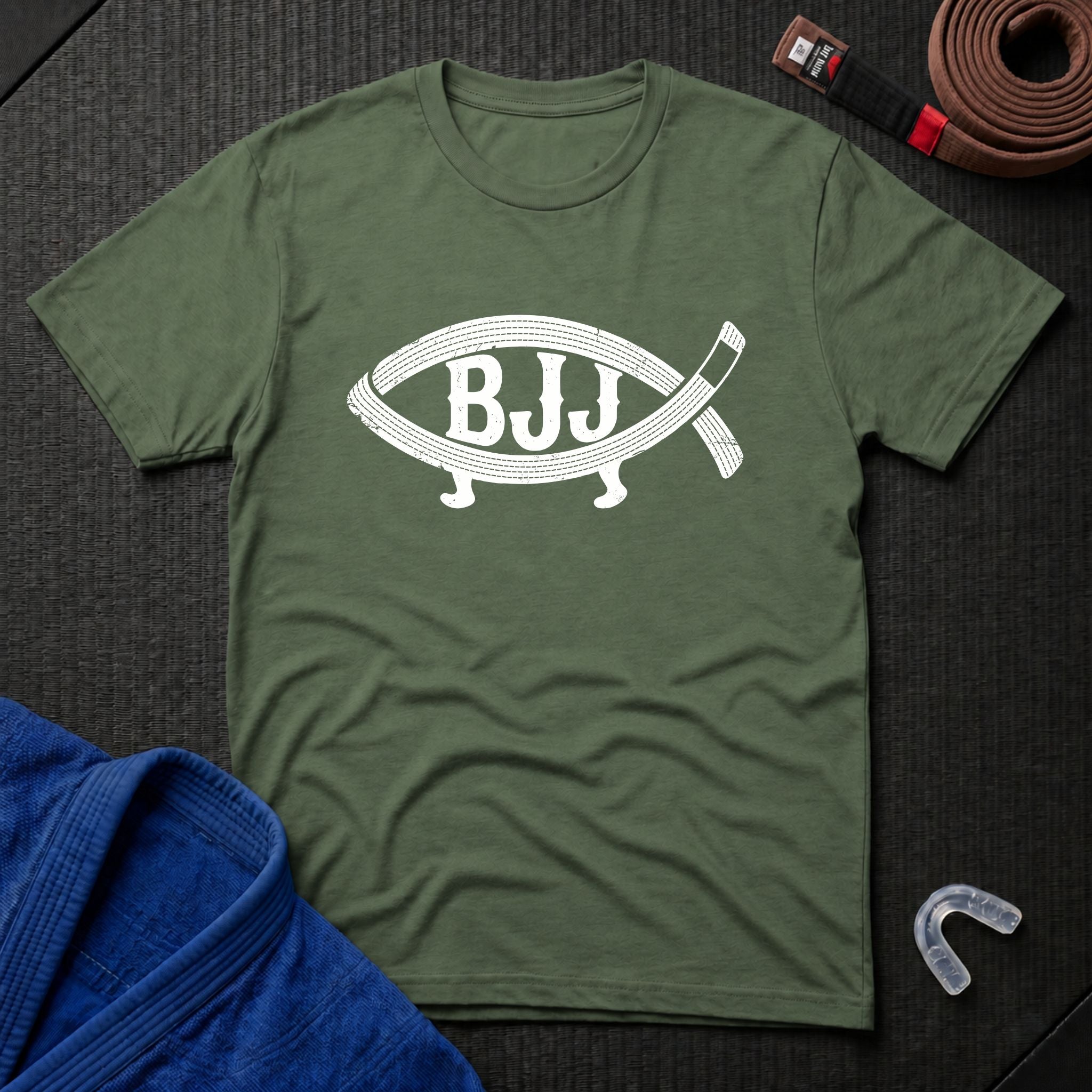 BJJ Darwin Fish T-Shirt