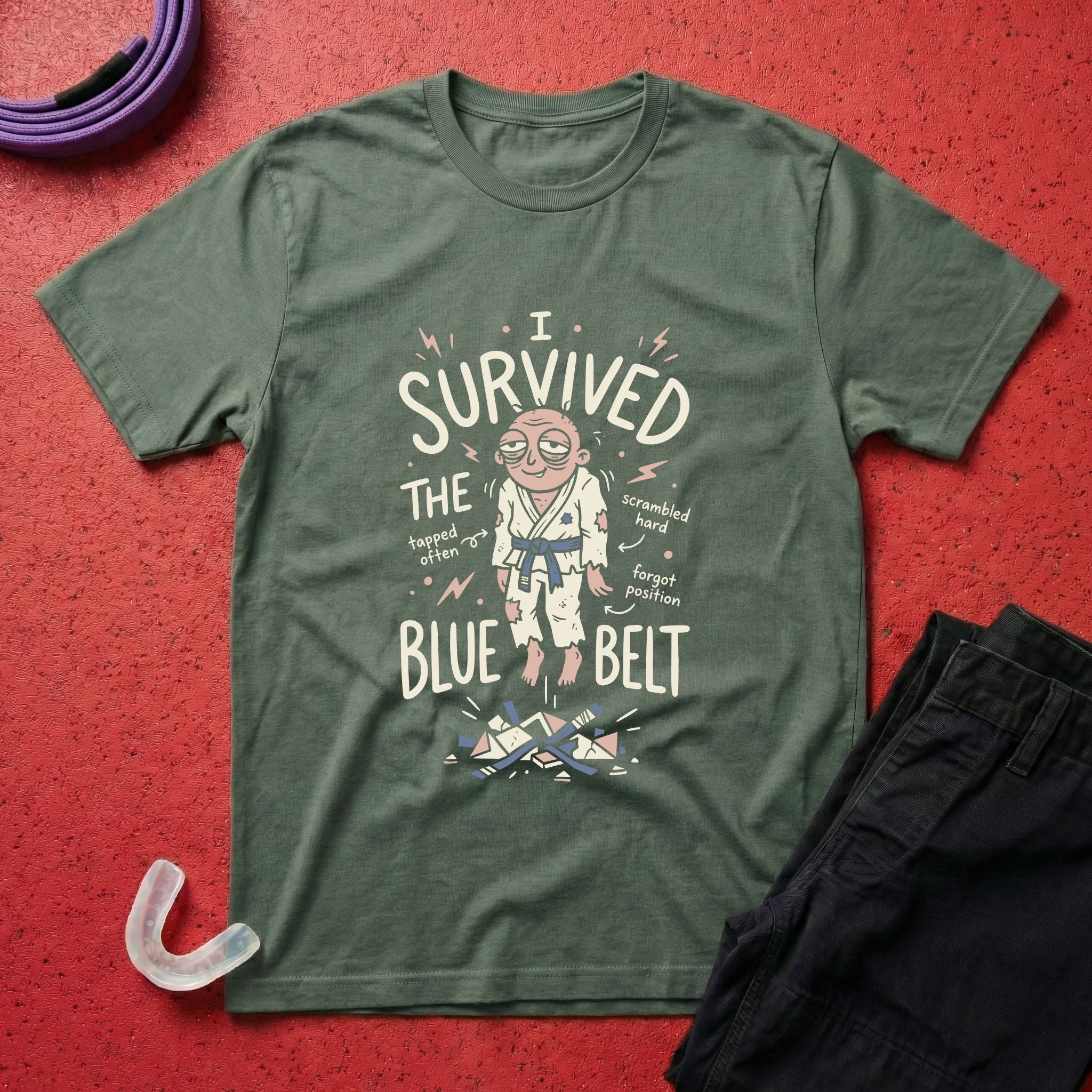 Blue Belt Survivor T-Shirt