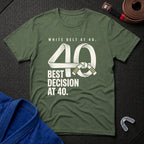 White Belt At 40 T-Shirt