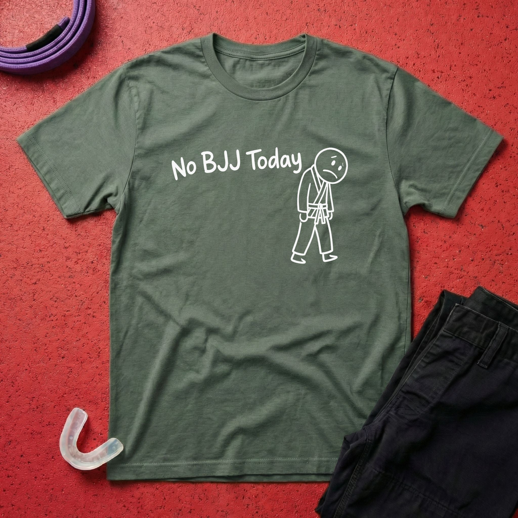 No BJJ Today T-Shirt