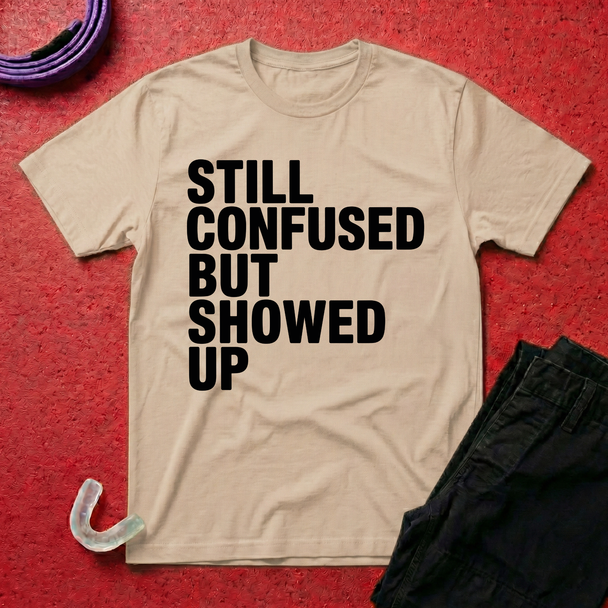 Still Confused But Showed Up T-Shirt