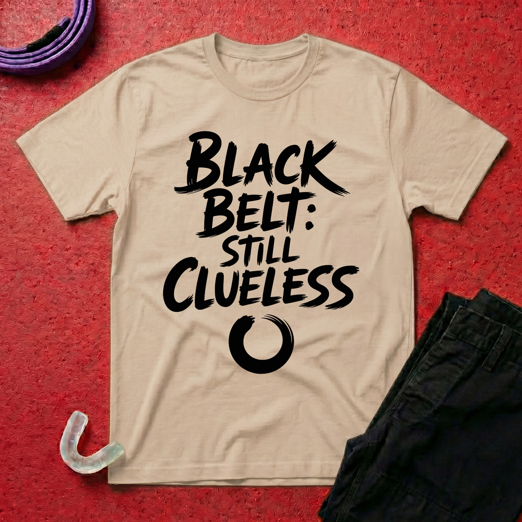 Clueless Black Belt T-Shirt