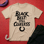 Clueless Black Belt T-Shirt
