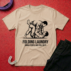 Folding Laundry T-Shirt