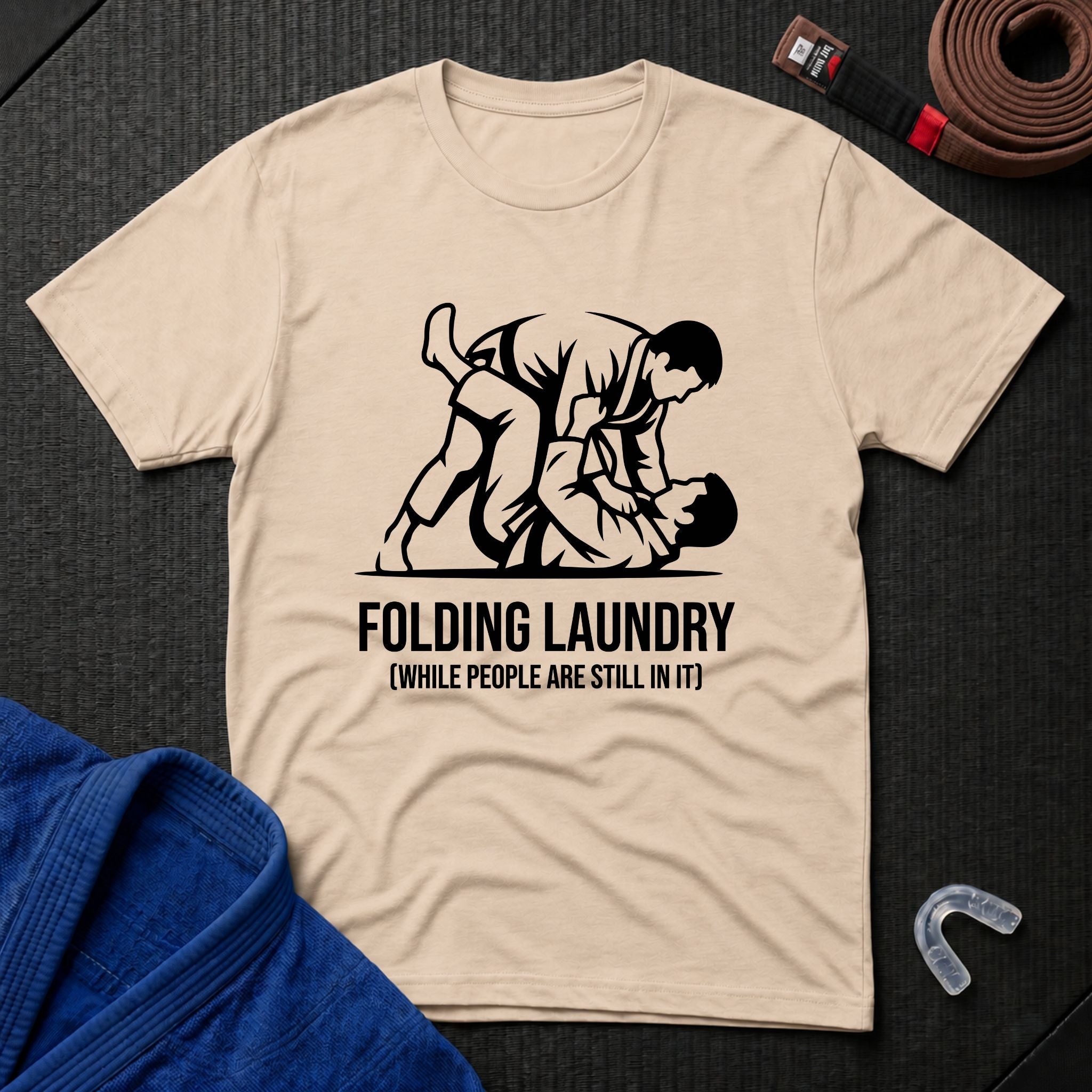 Folding Laundry T-Shirt