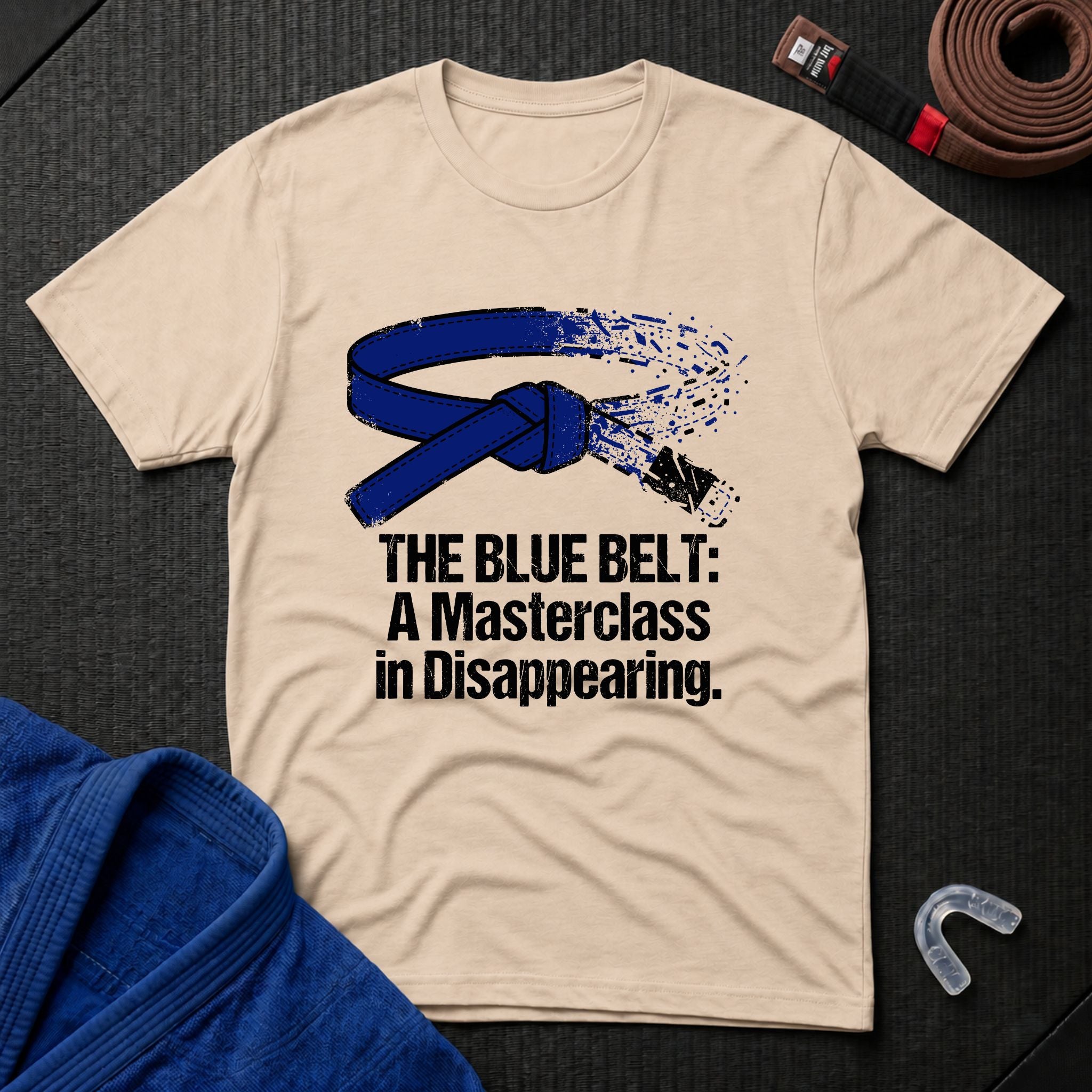 Blue Belt Disappearing T-Shirt
