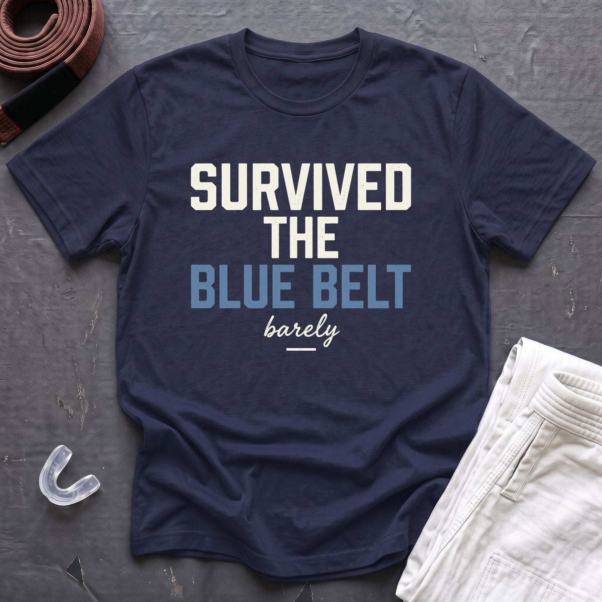 Survived The Blue Belt T-Shirt