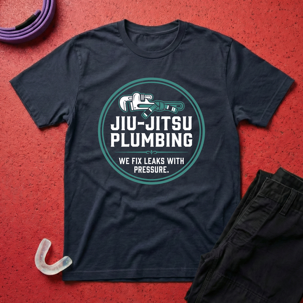 Jiu Jitsu Plumbing T-Shirt