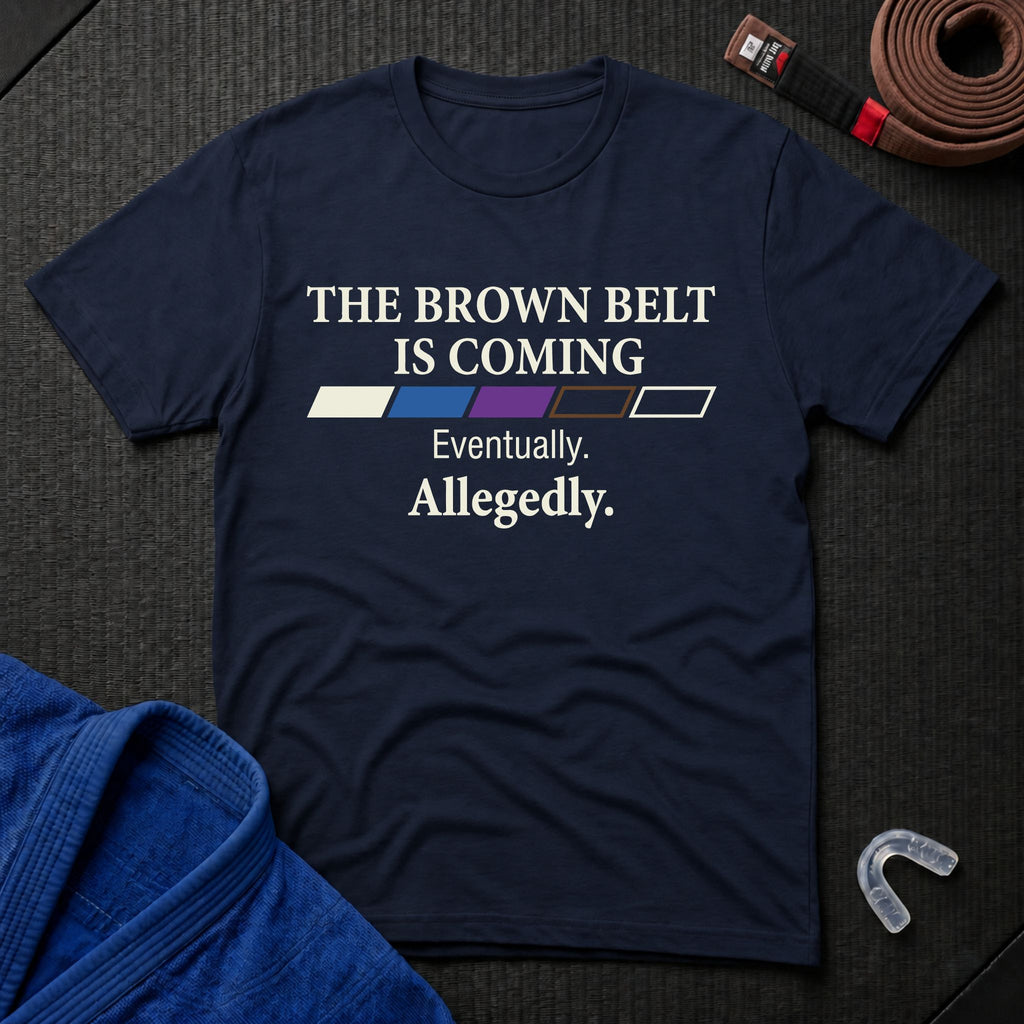Brown Belt Coming T-Shirt
