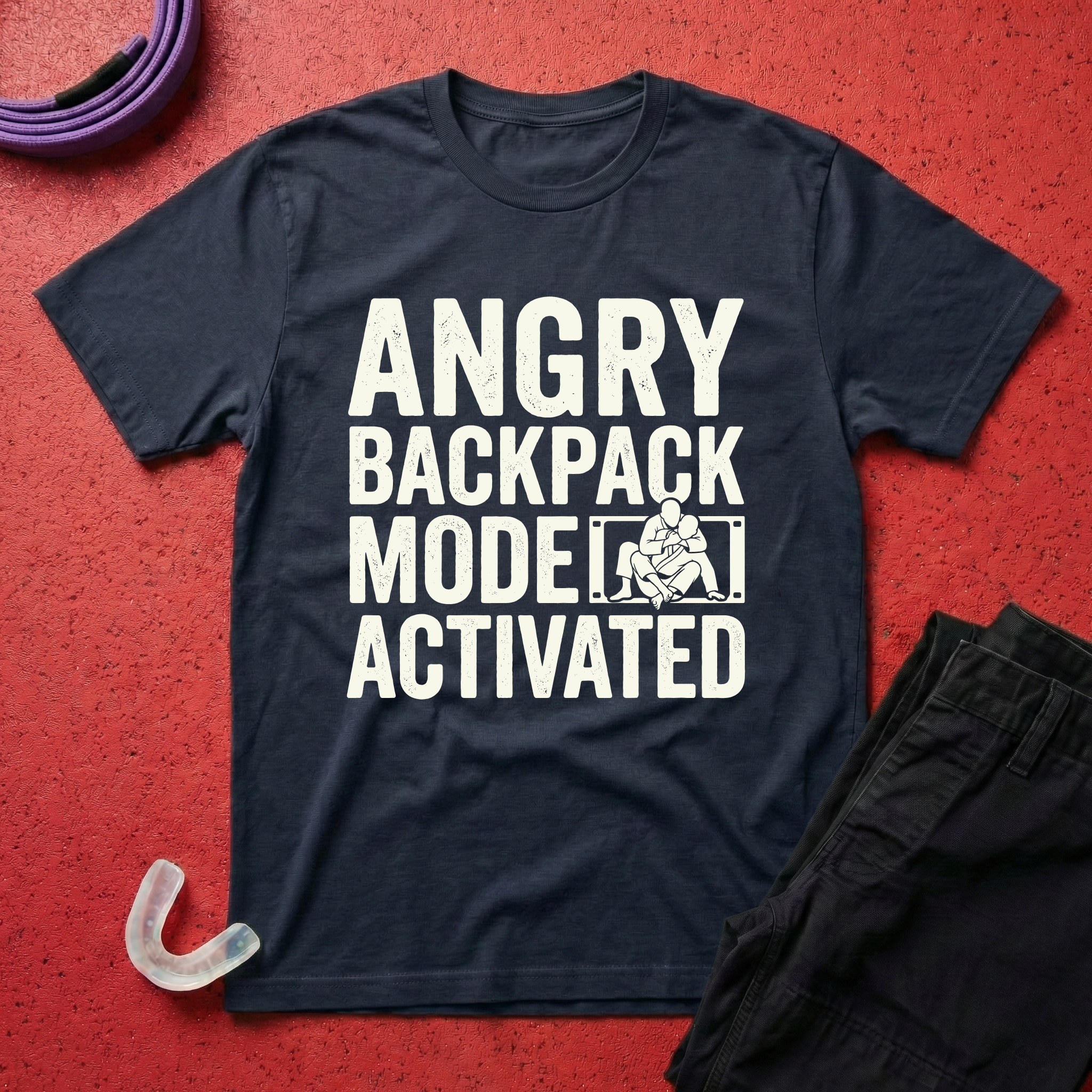 Angry Backpack T-Shirt