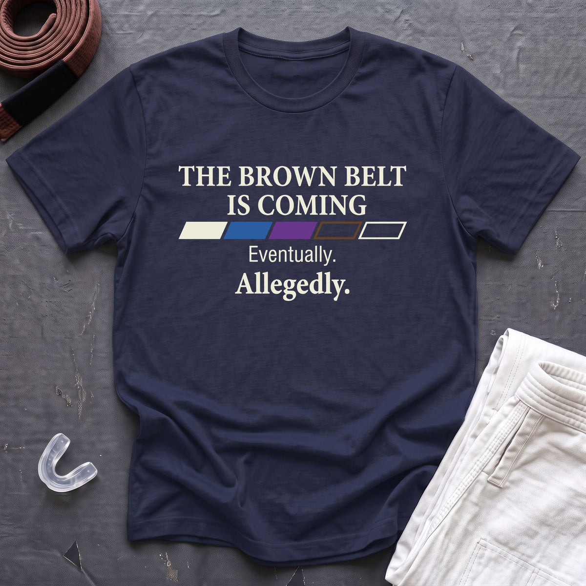 Brown Belt Coming T-Shirt