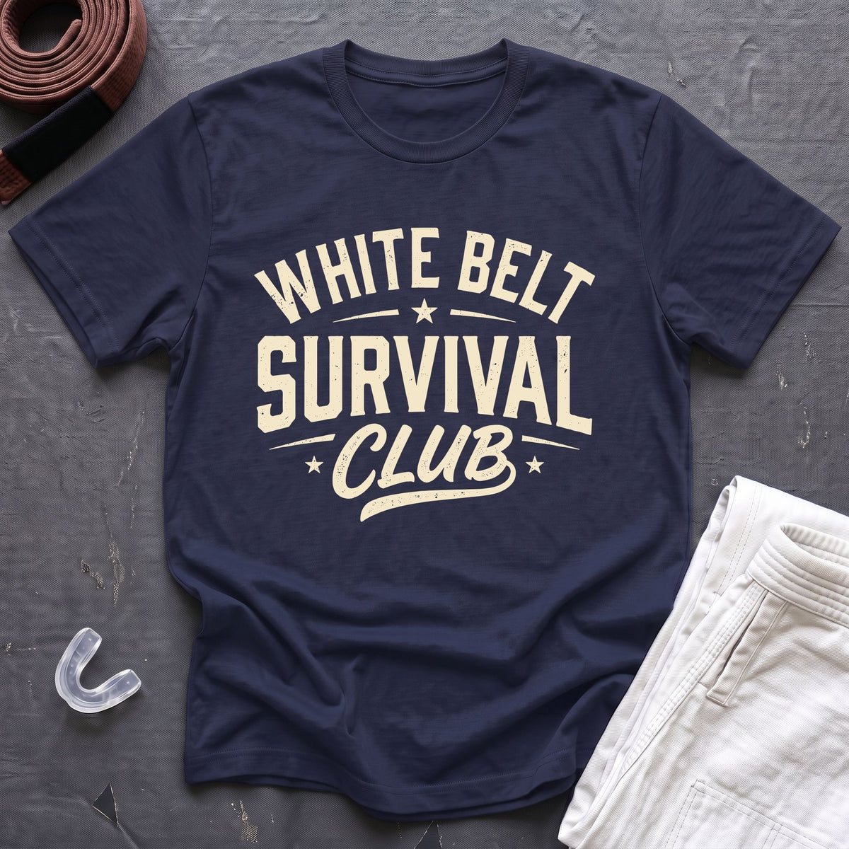 White Belt Survival T-Shirt