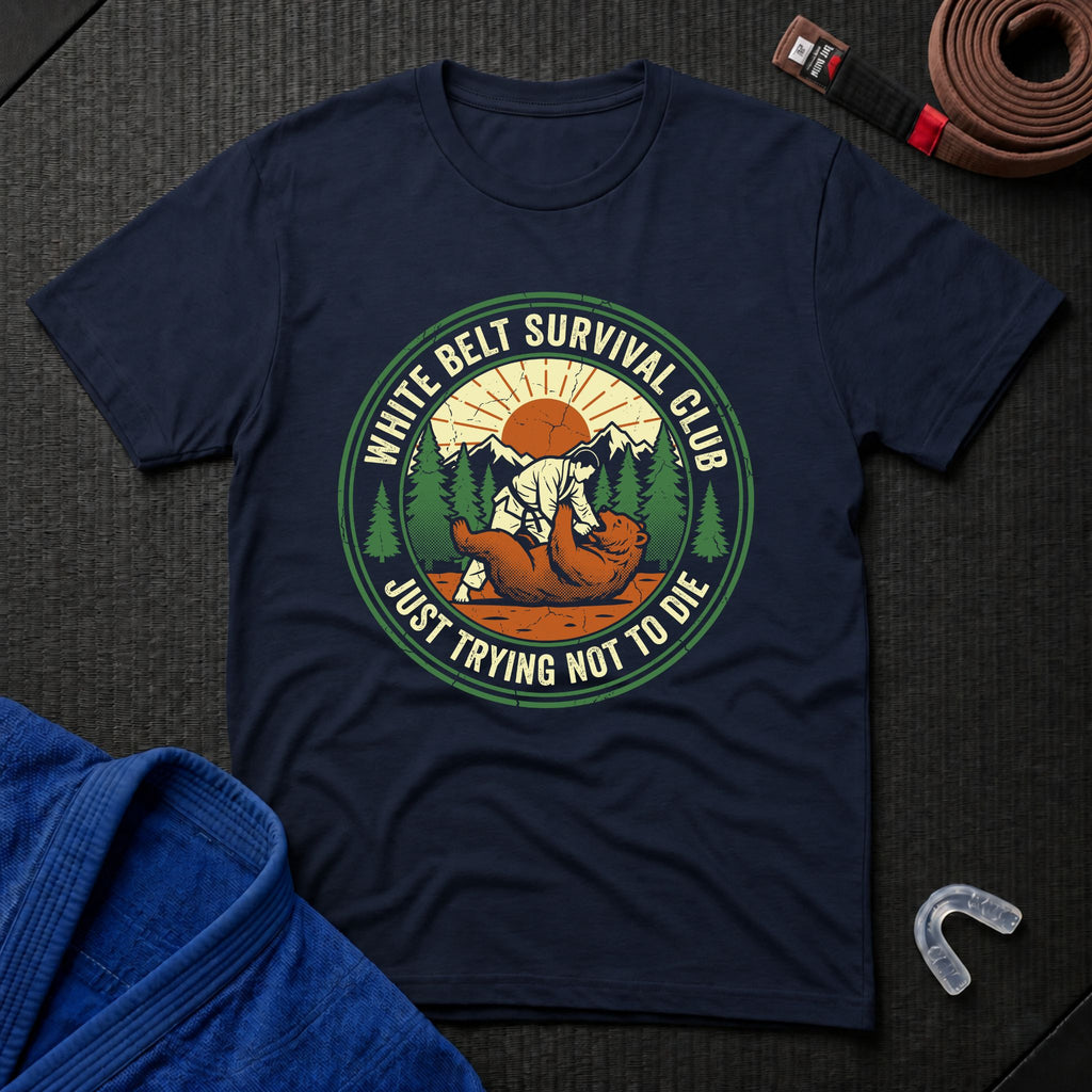 White Belt Survival Club T-Shirt