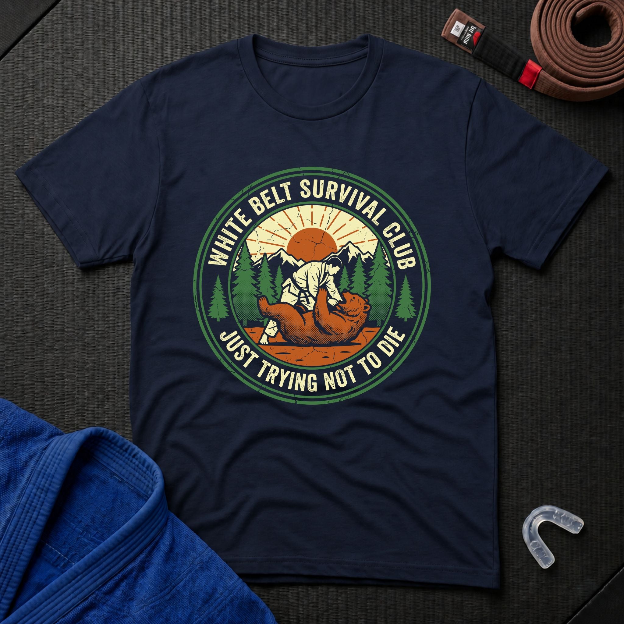 White Belt Survival Club T-Shirt