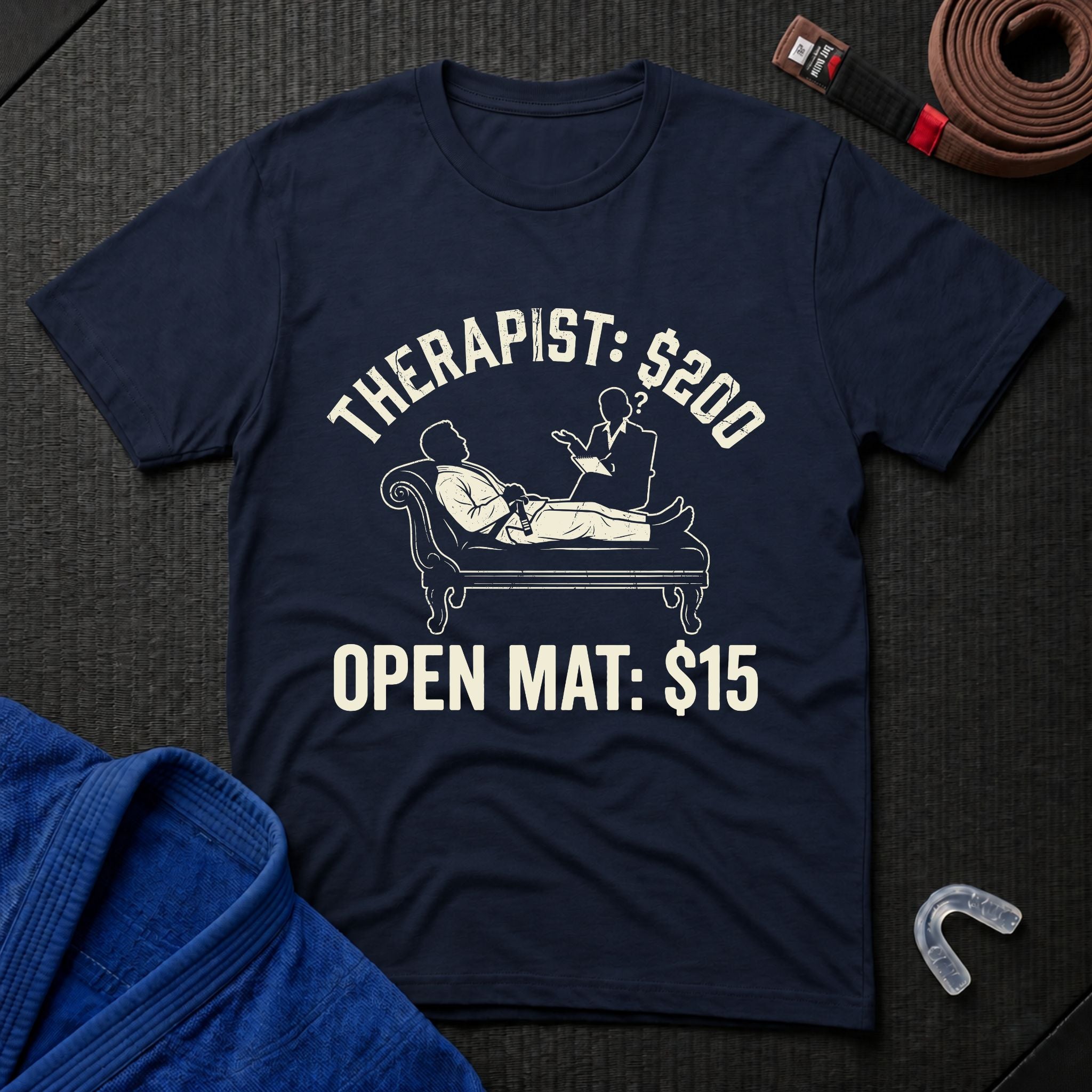 Therapist vs Open Mat T-Shirt