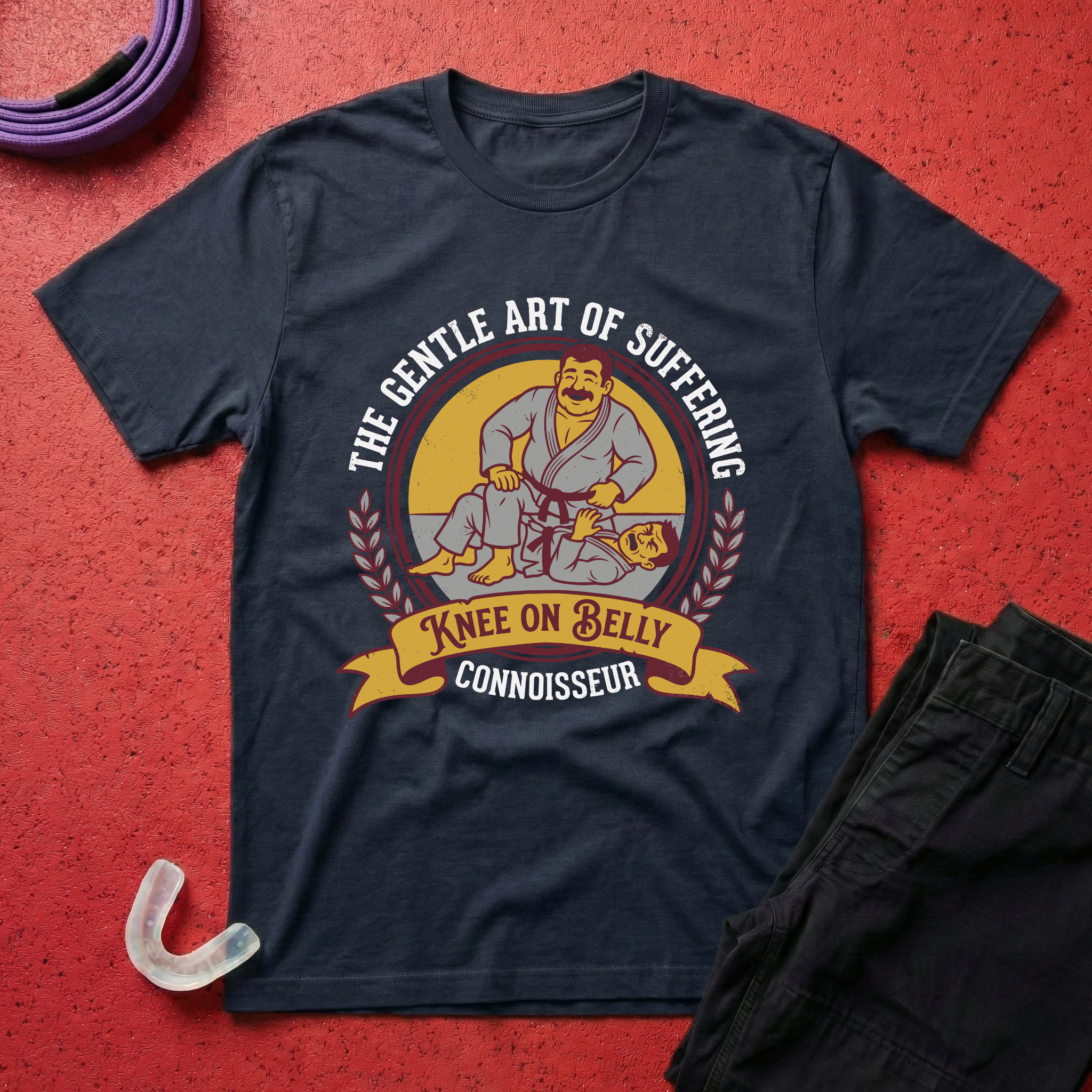 Knee on Belly Connoisseur T-Shirt