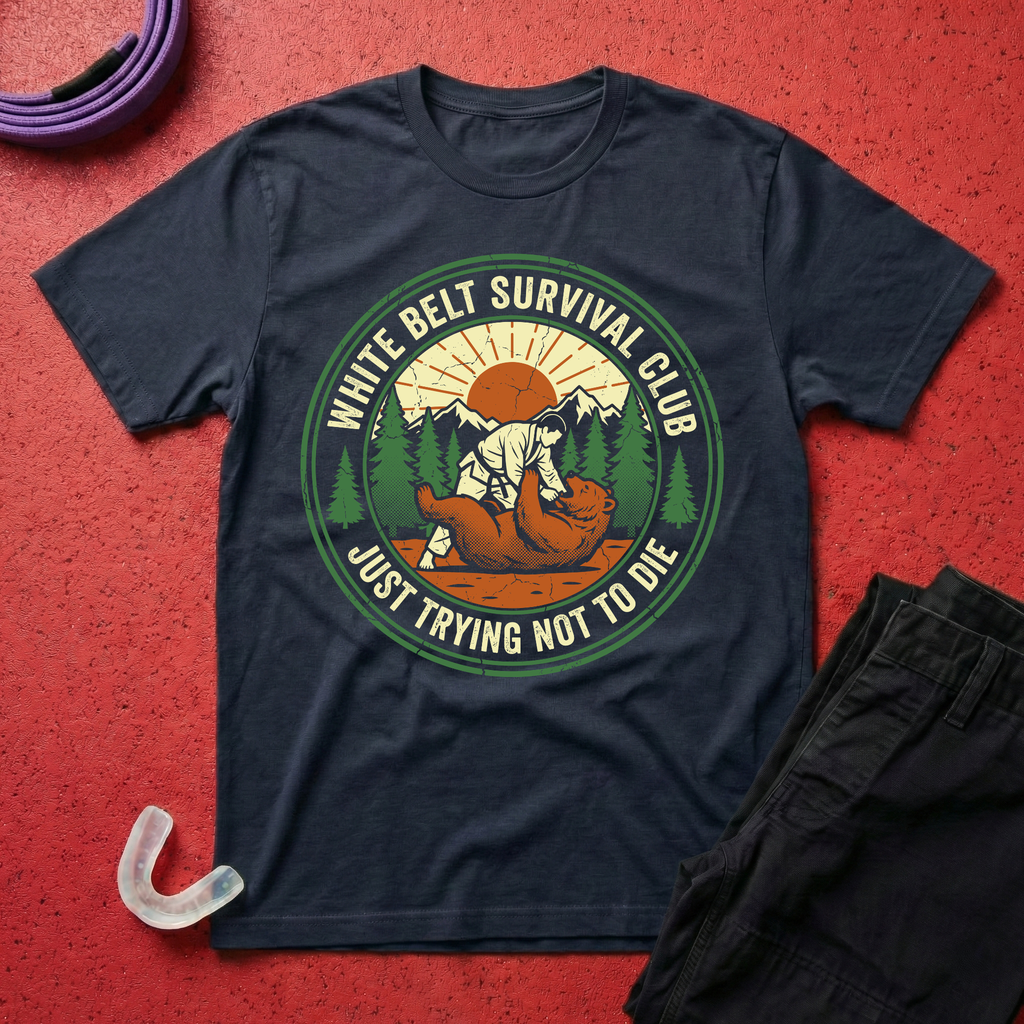 White Belt Survival Club T-Shirt