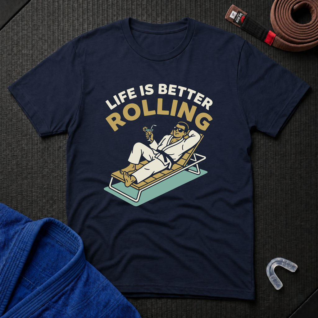 Life Is Better Rolling T-Shirt