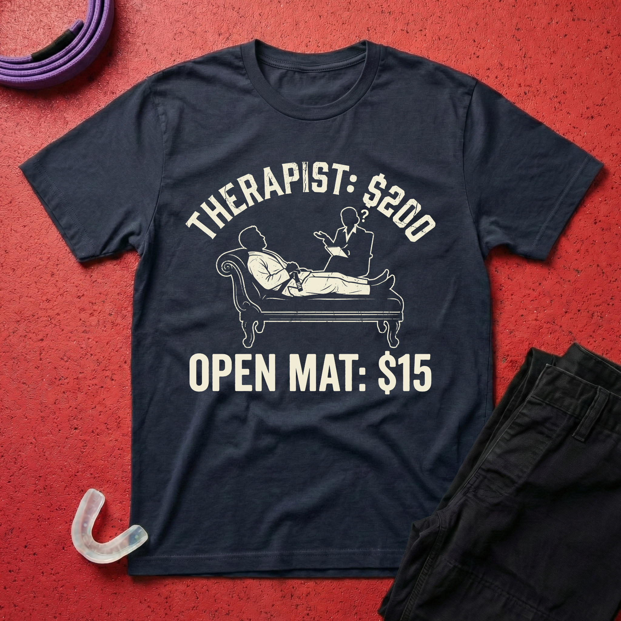 Therapist vs Open Mat T-Shirt