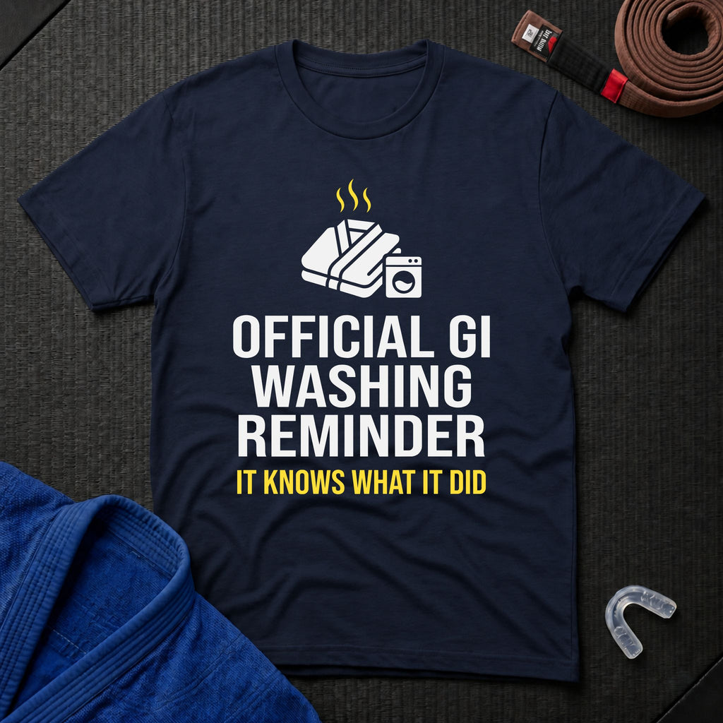 Gi Washing Reminder T-Shirt