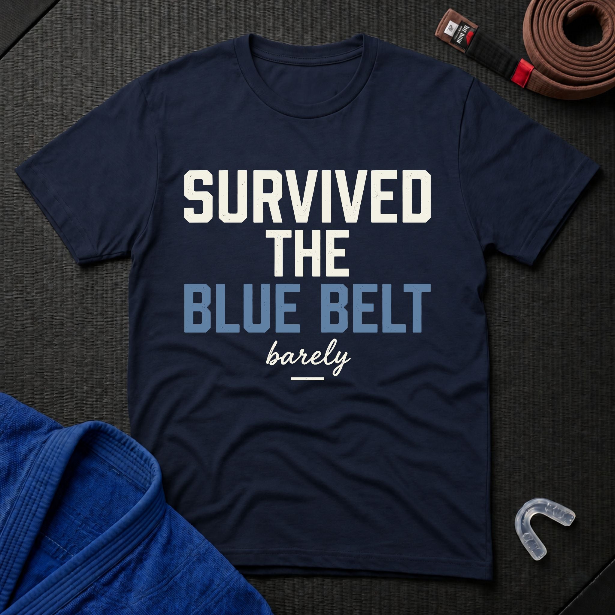 Survived The Blue Belt T-Shirt