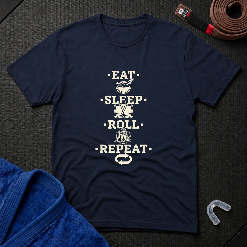 Eat Sleep Roll Repeat T-Shirt