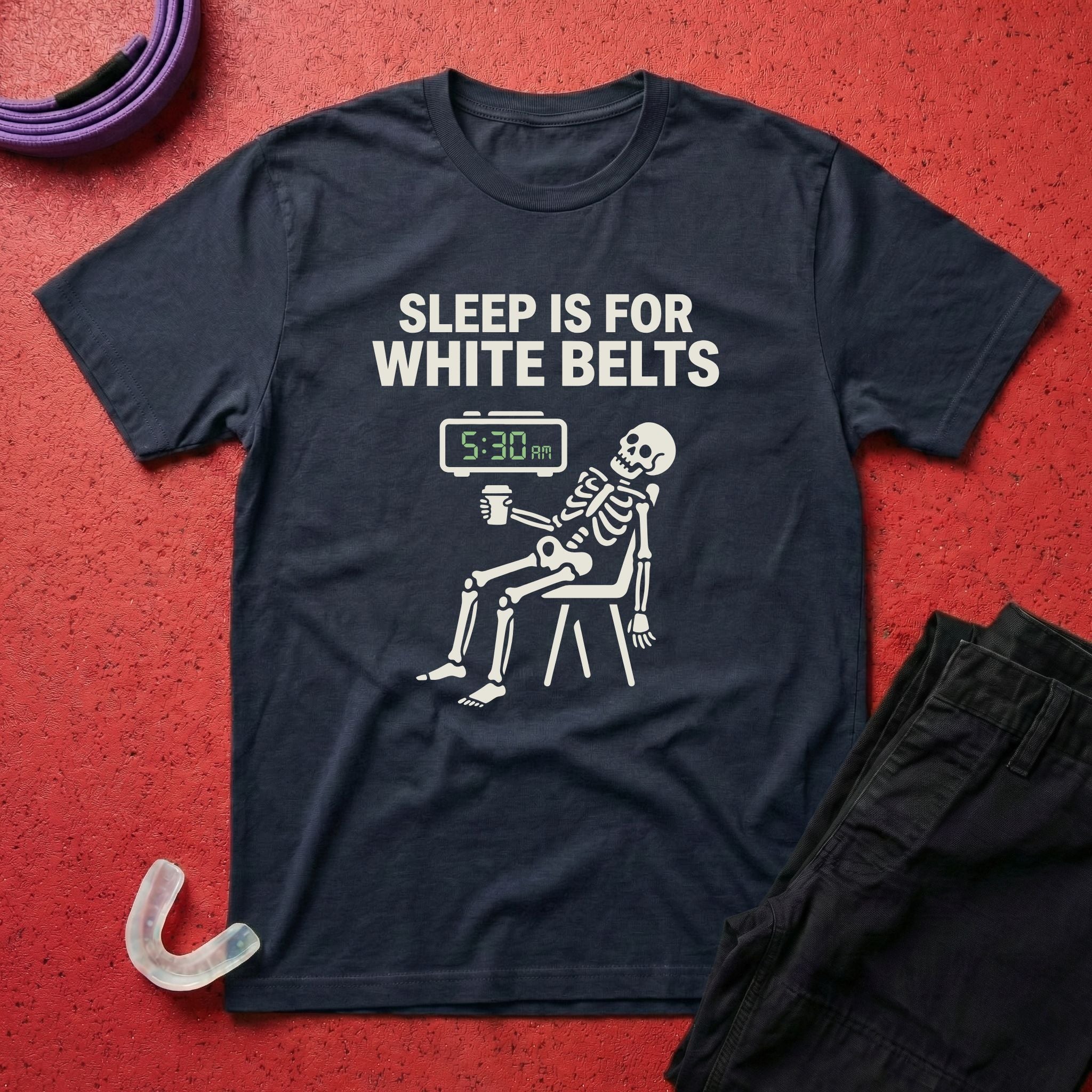Sleep For White Belts T-Shirt