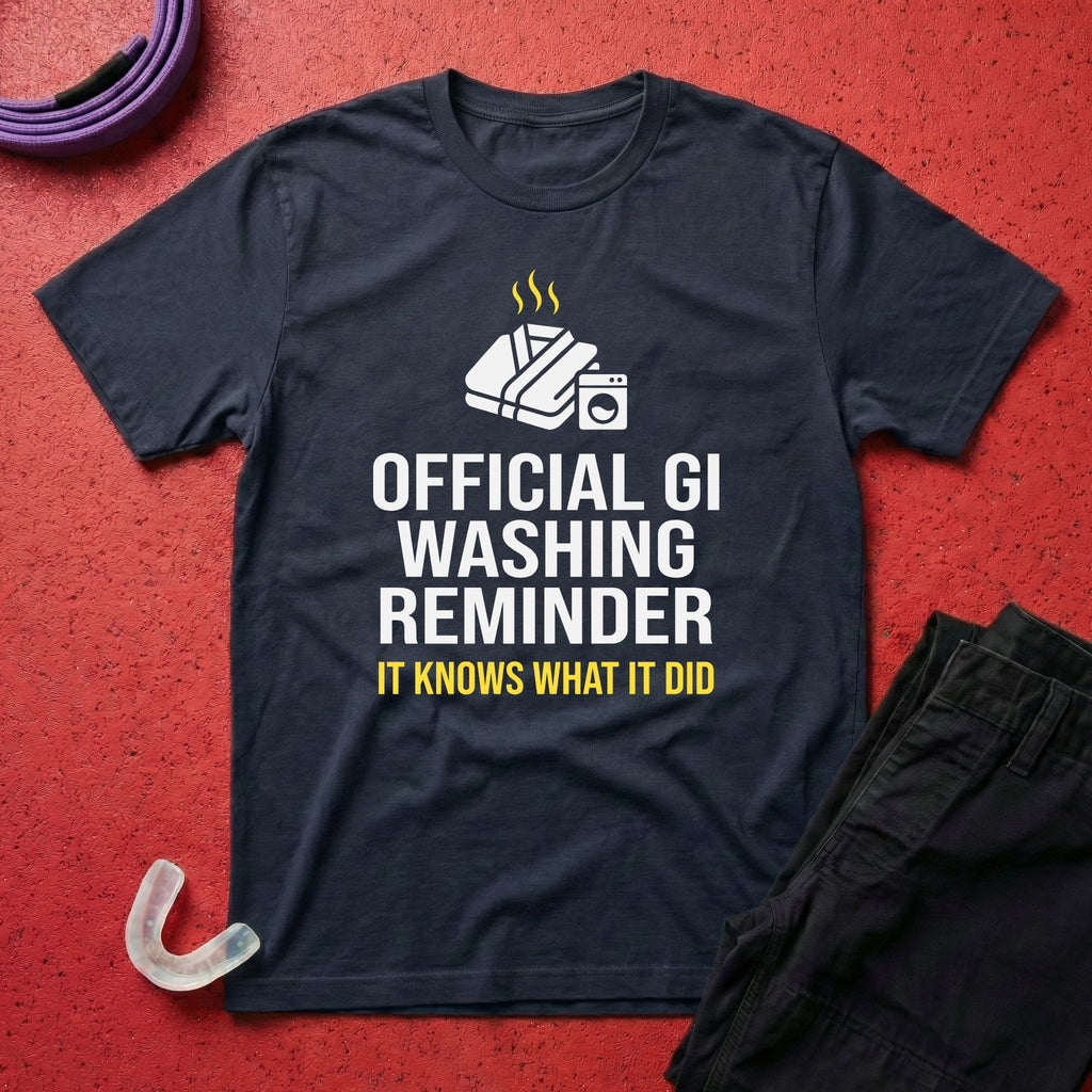 Gi Washing Reminder T-Shirt