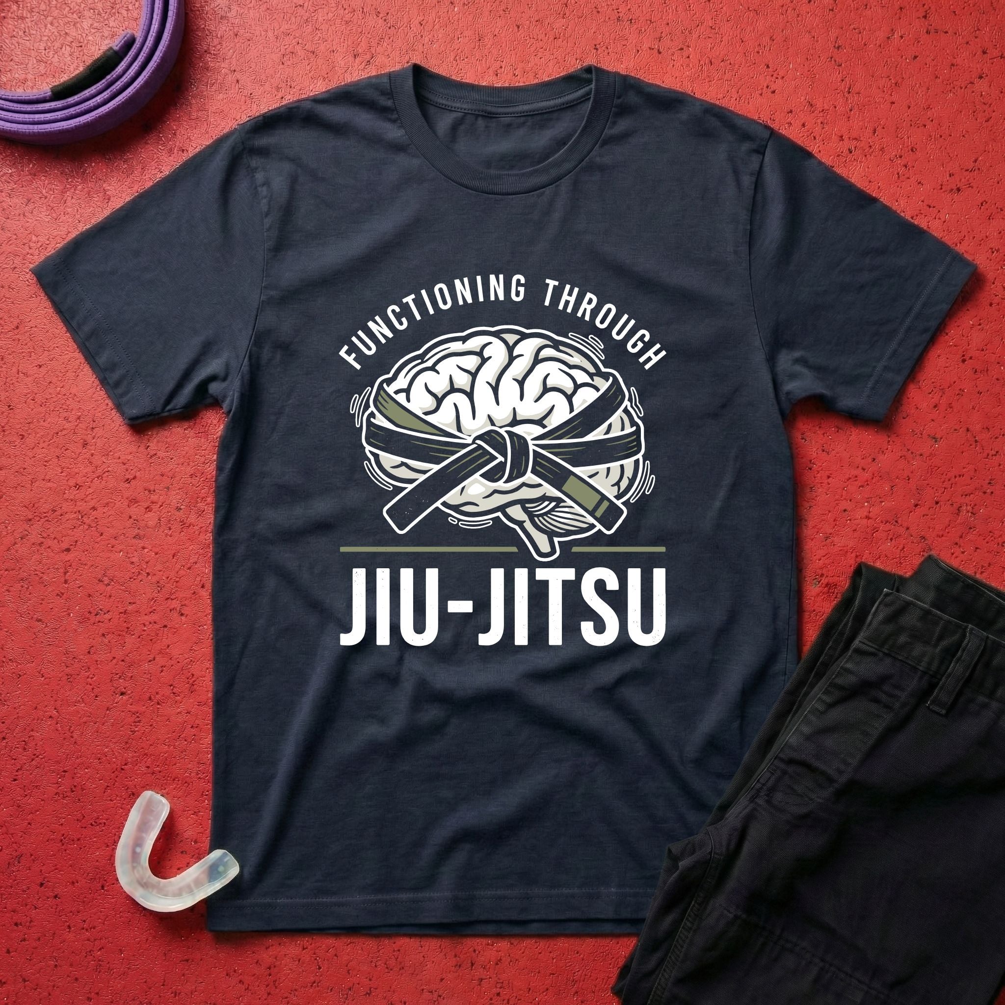 Functioning Through Jiu-Jitsu T-Shirt