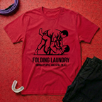 Folding Laundry T-Shirt