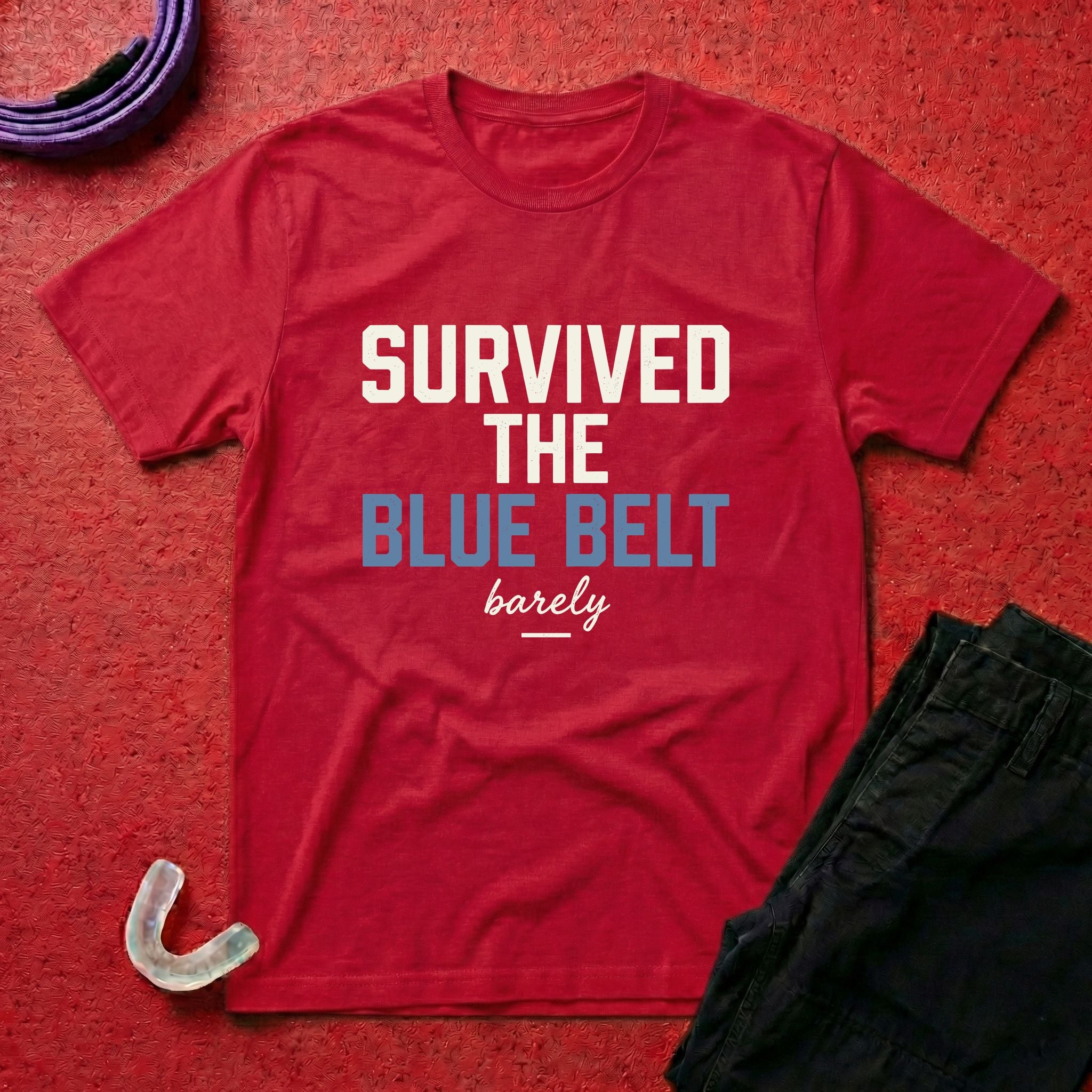 Survived The Blue Belt T-Shirt