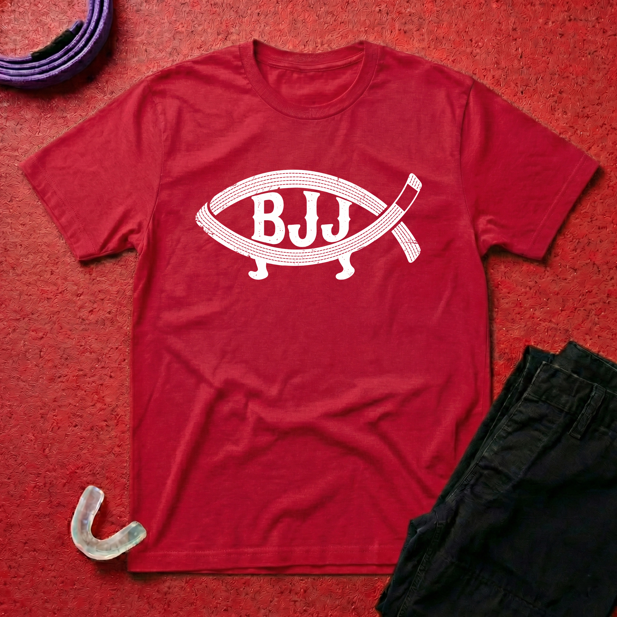 BJJ Darwin Fish T-Shirt