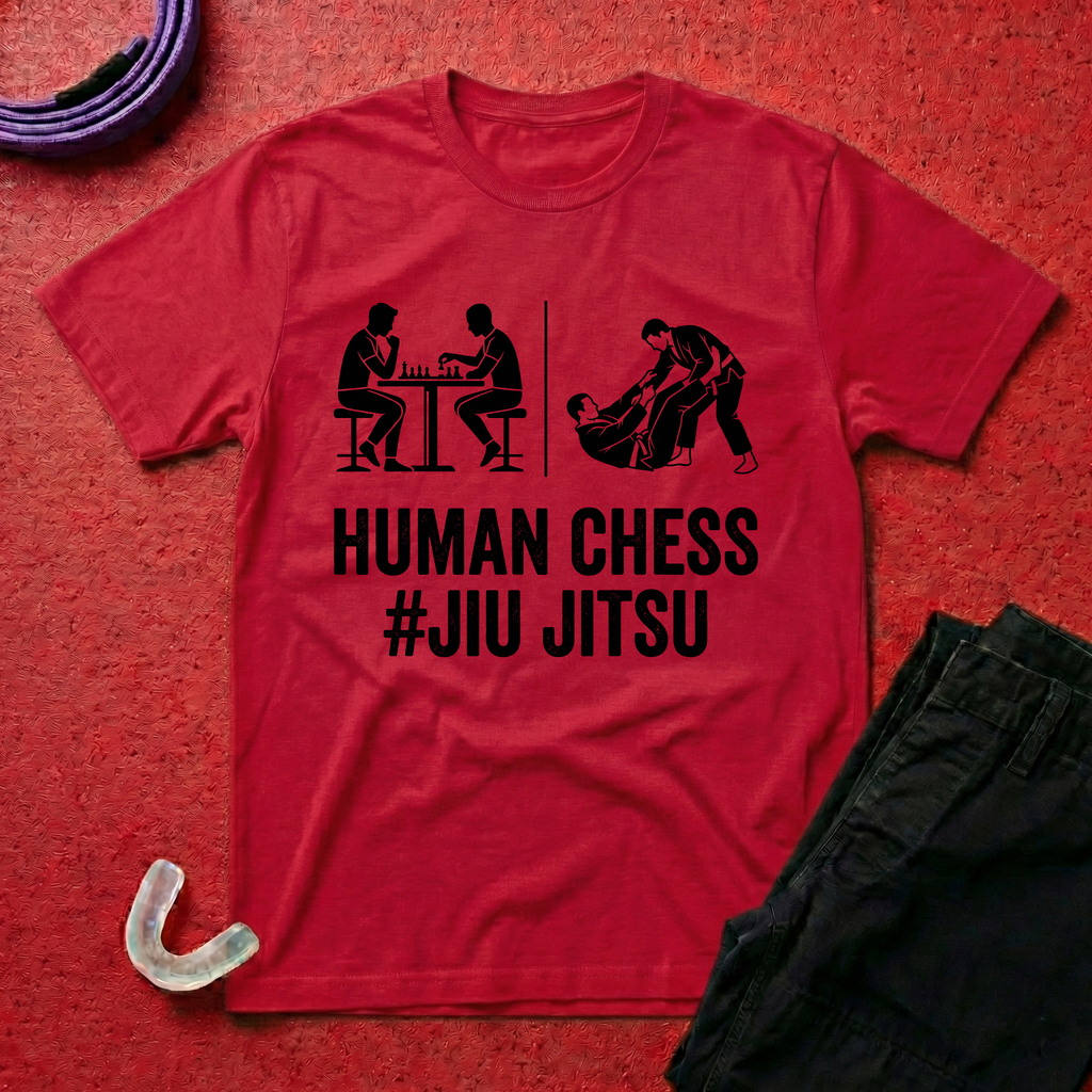 Human Chess Jiu Jitsu T-Shirt