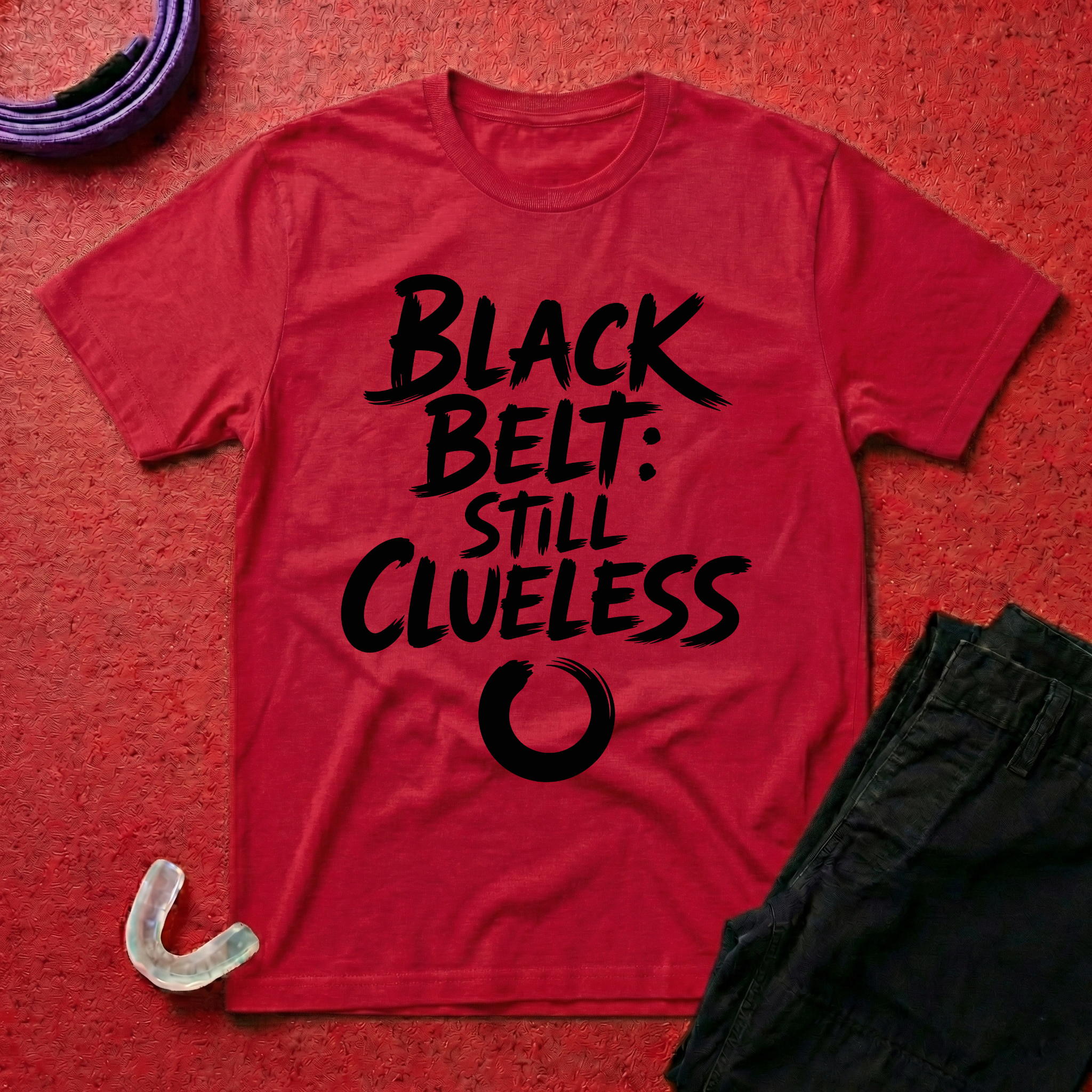 Clueless Black Belt T-Shirt