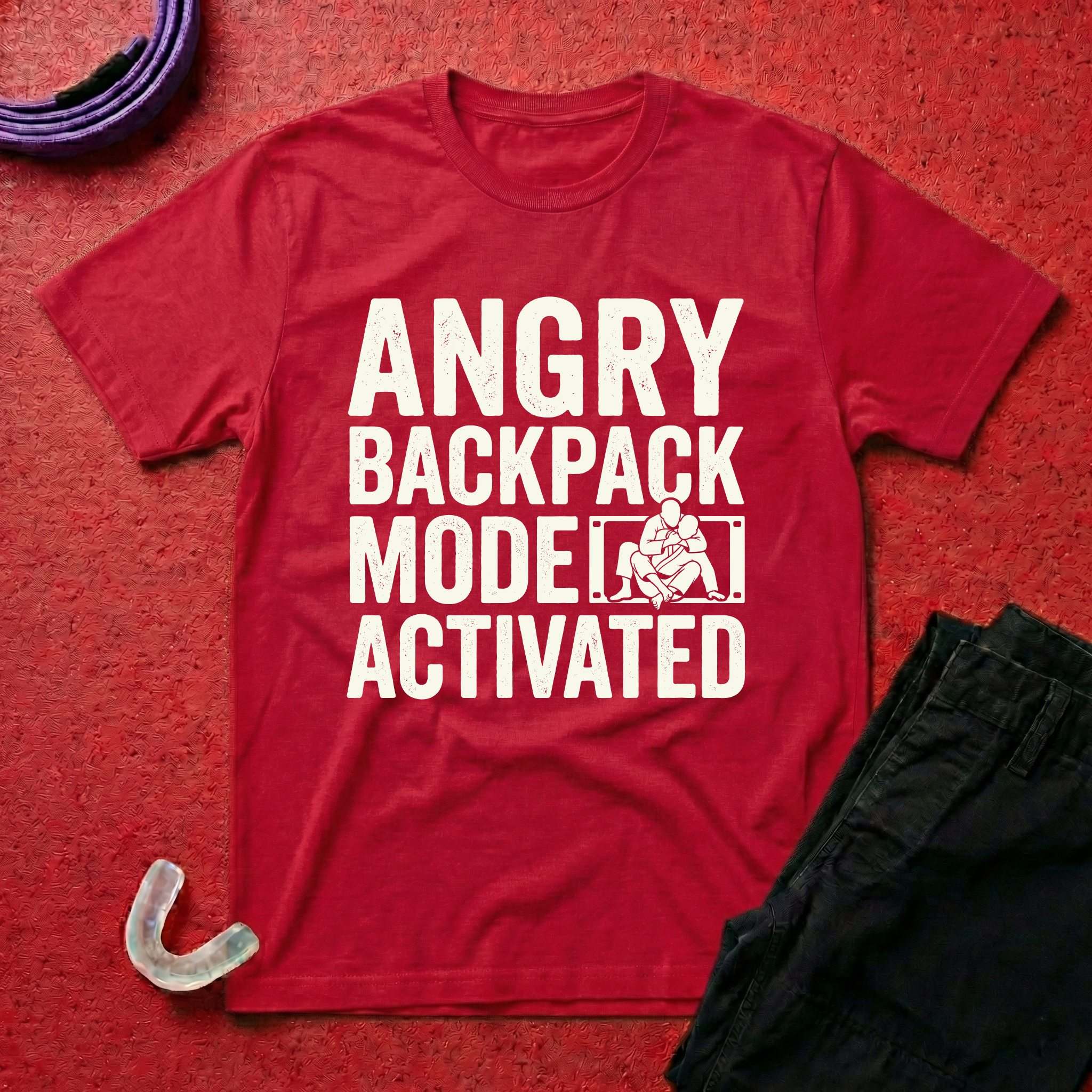 Angry Backpack T-Shirt