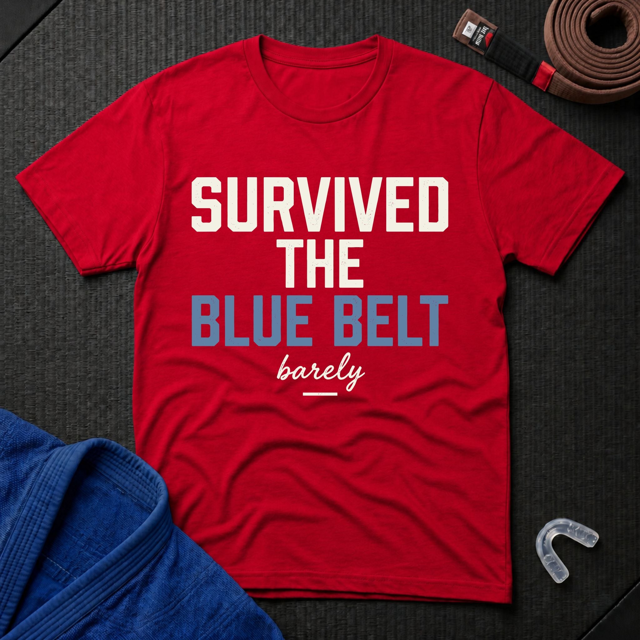 Survived The Blue Belt T-Shirt