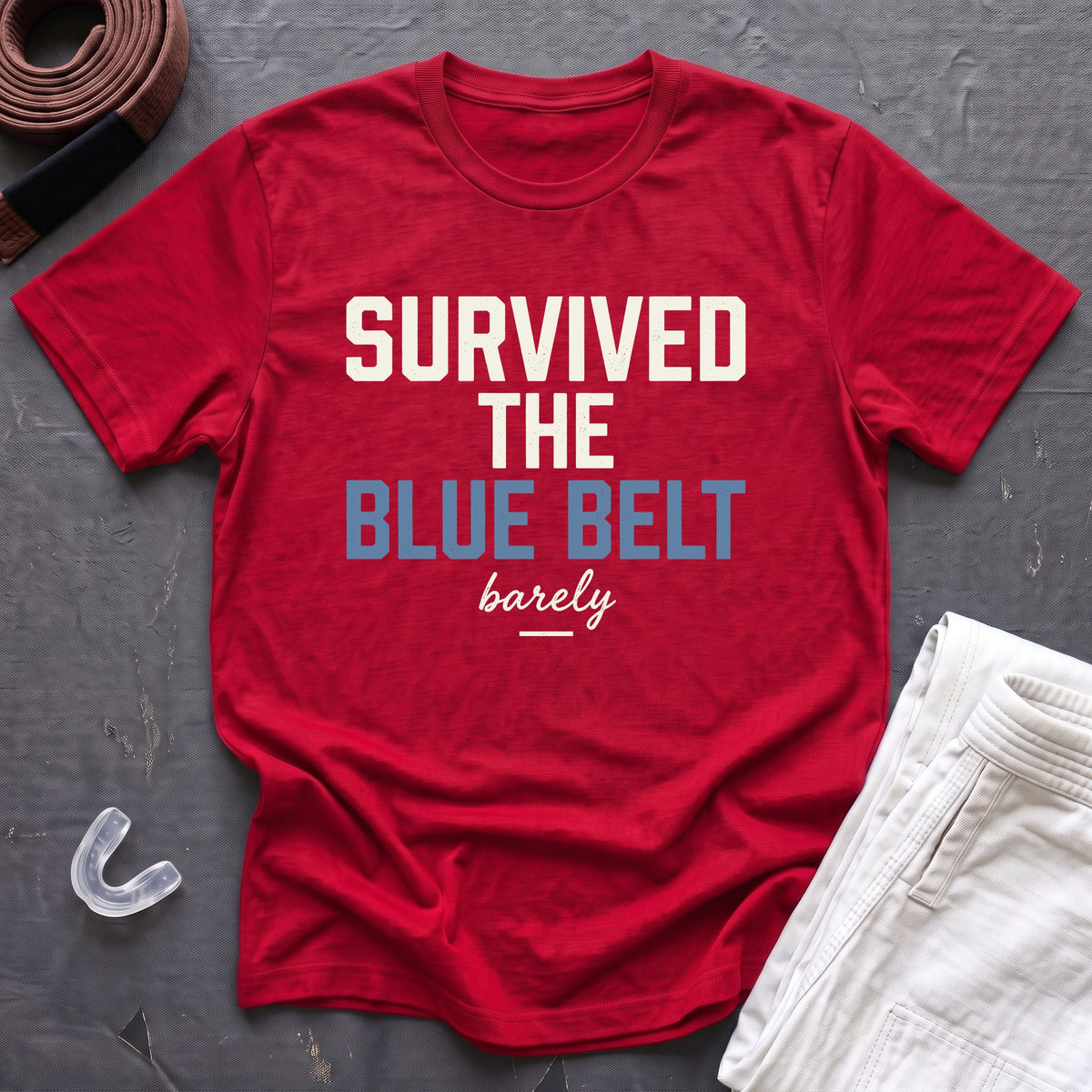 Survived The Blue Belt T-Shirt