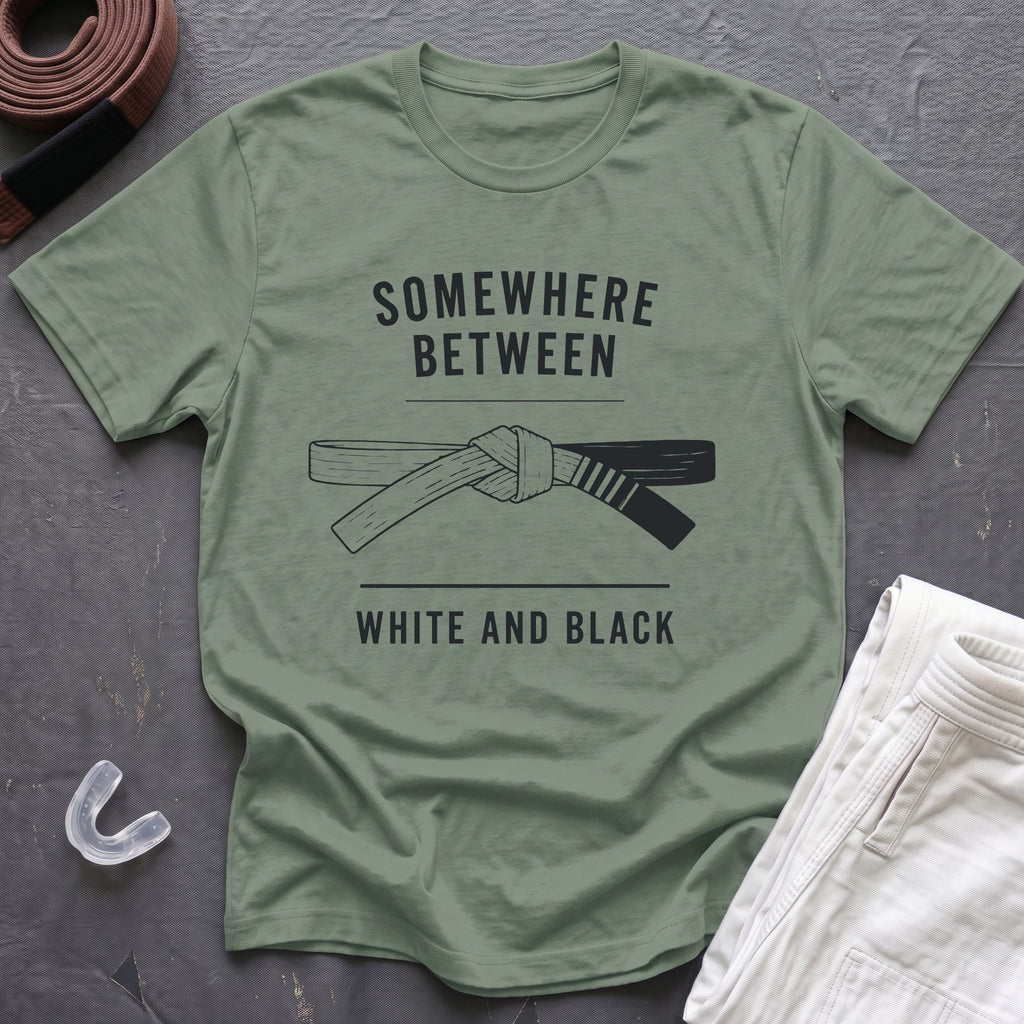 Between White And Black T-Shirt