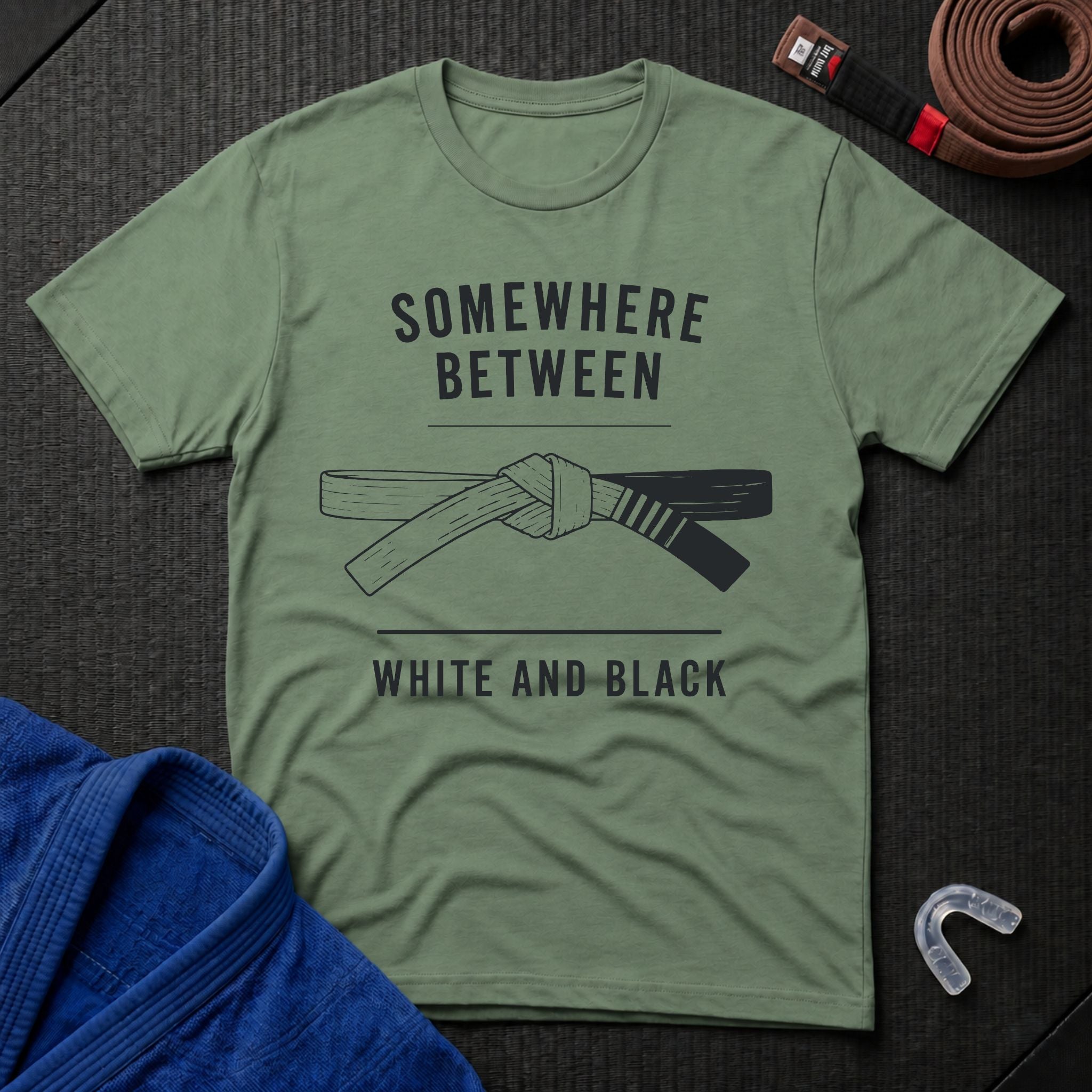 Between White And Black T-Shirt