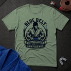 Confused Blue Belt T-Shirt