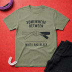 Between White And Black T-Shirt