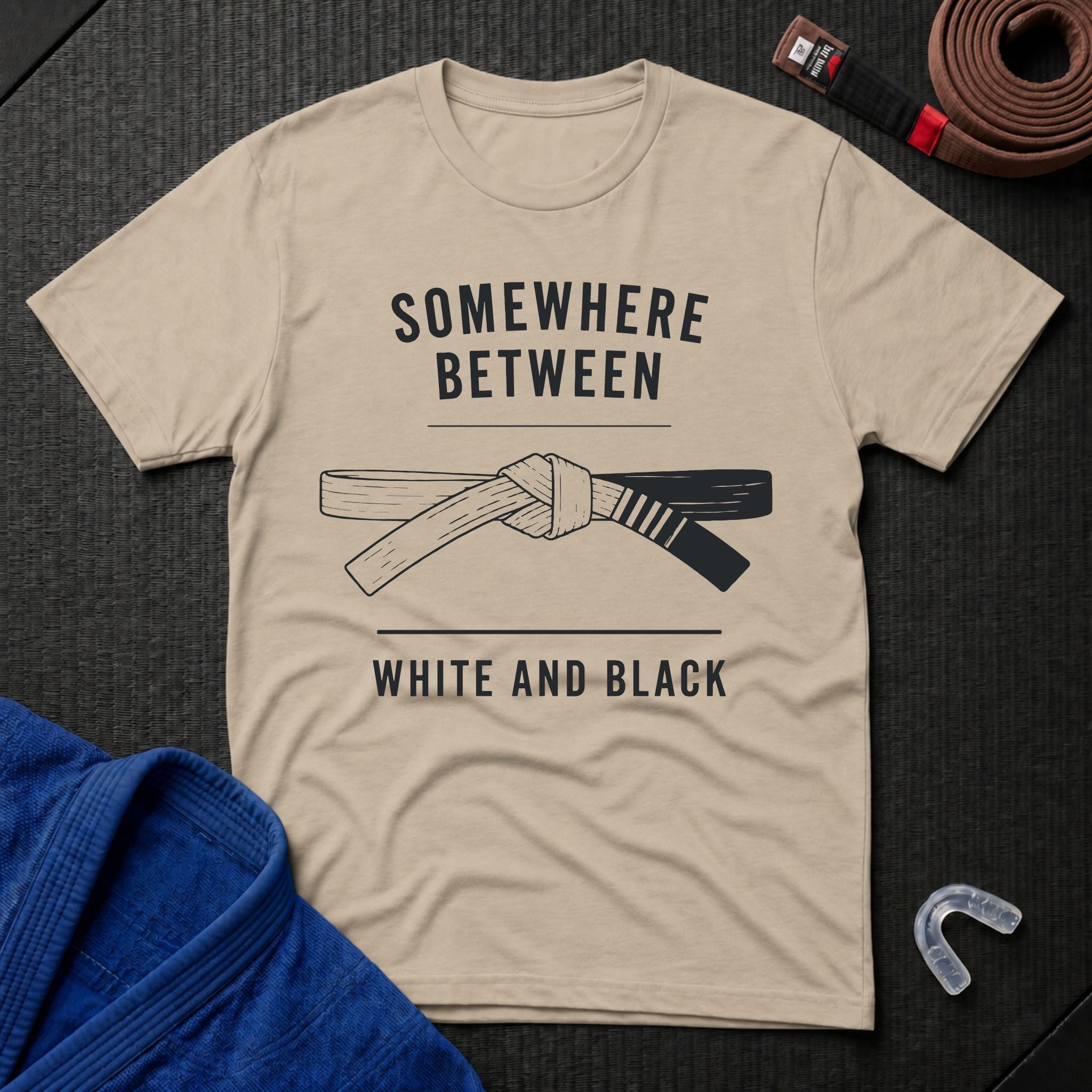 Between White And Black T-Shirt