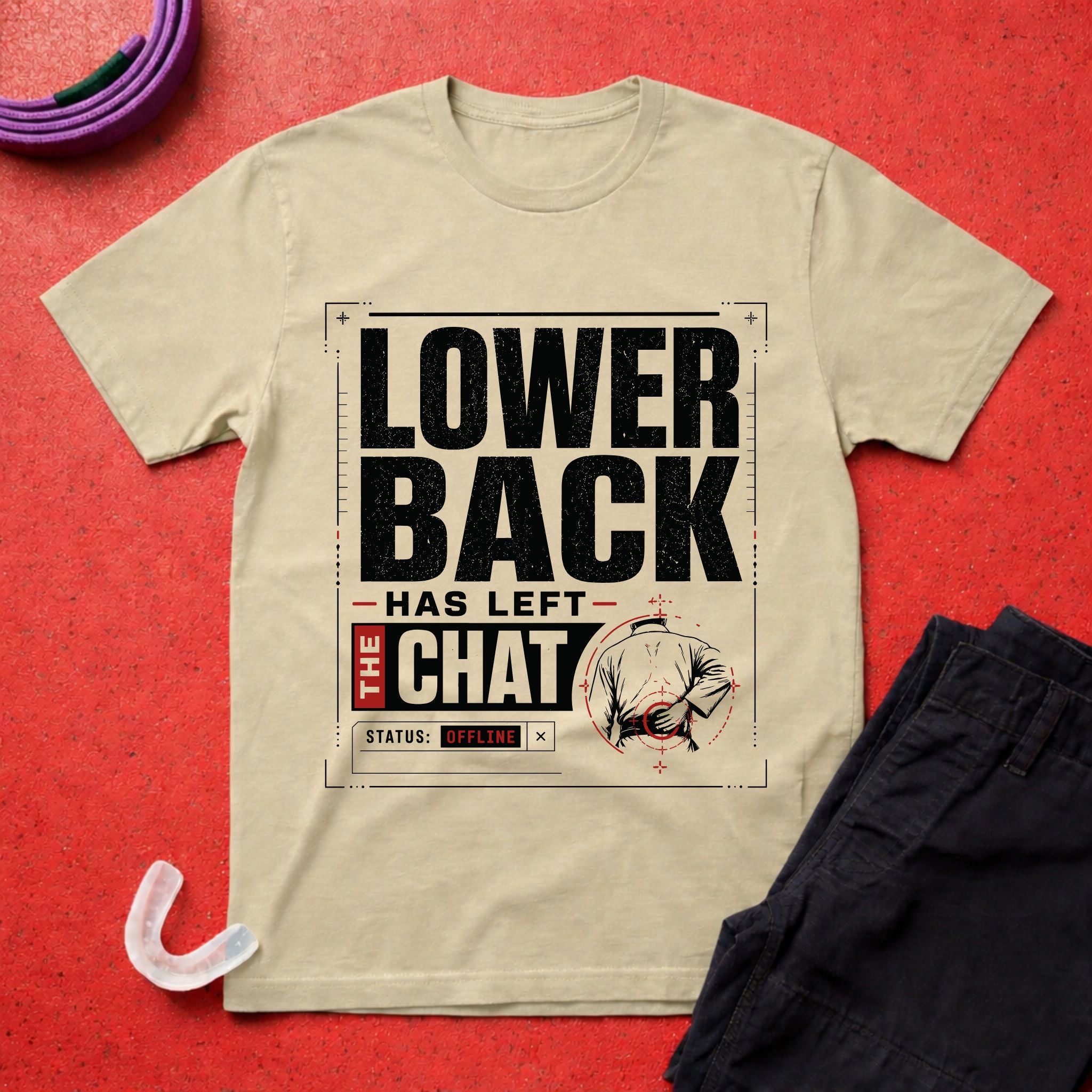 Lower Back Offline T-Shirt