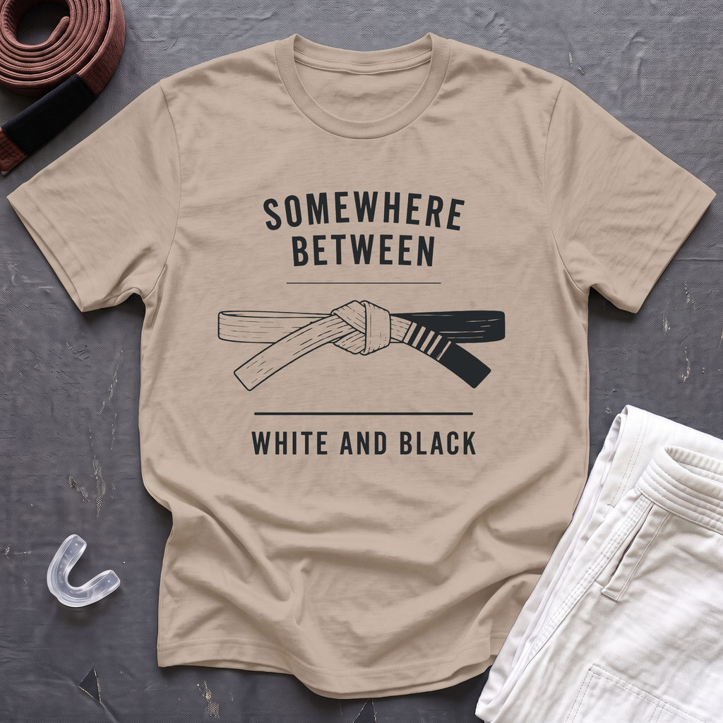 Between White And Black T-Shirt