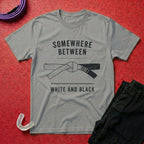 Between White And Black T-Shirt